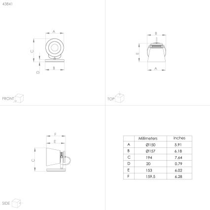 Eglo - Eπιτραπέζια λάμπα 1xE27/28W/230V