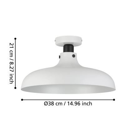 Eglo - Φωτιστικό οροφής 1xE27/40W/230V