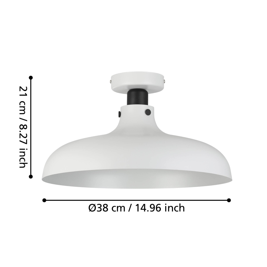 Eglo - Φωτιστικό οροφής 1xE27/40W/230V