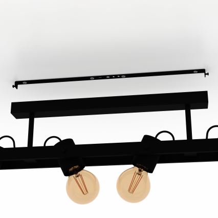 Eglo - Φωτιστικό σποτ 4xE27/15W/230V