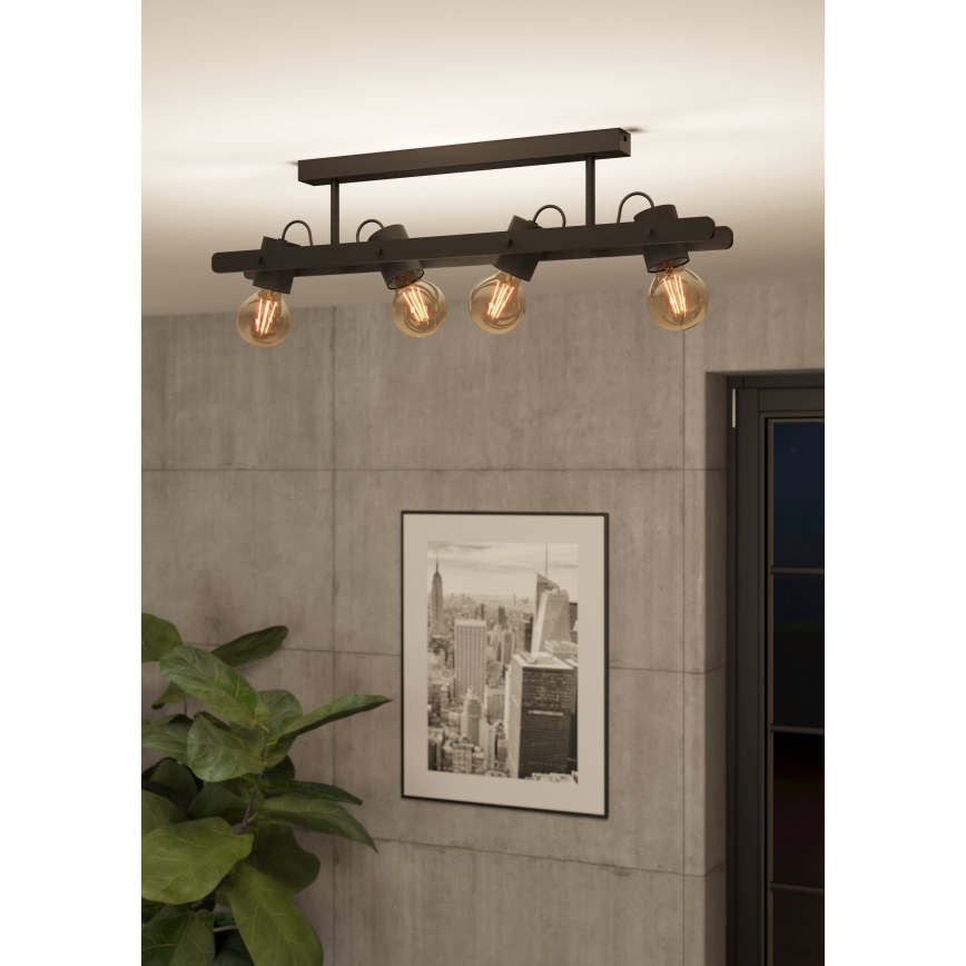 Eglo - Φωτιστικό σποτ 4xE27/15W/230V