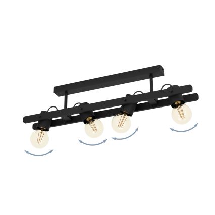 Eglo - Φωτιστικό σποτ 4xE27/15W/230V