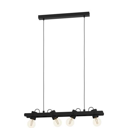 Eglo - Κρεμαστό φωτιστικό οροφής 4xE27/15W/230V