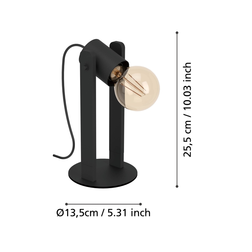 Eglo - Eπιτραπέζιο φωτιστικό 1xE27/15W/230V