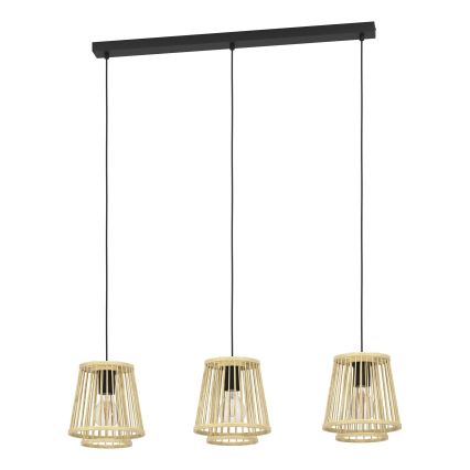 Eglo - Κρεμαστό φωτιστικό οροφής 3xE27/40W/230V