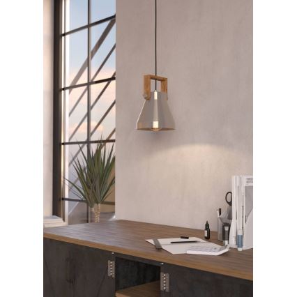 Eglo - Πολύφωτο με συρματόσχοινο 1xE27/40W/230V