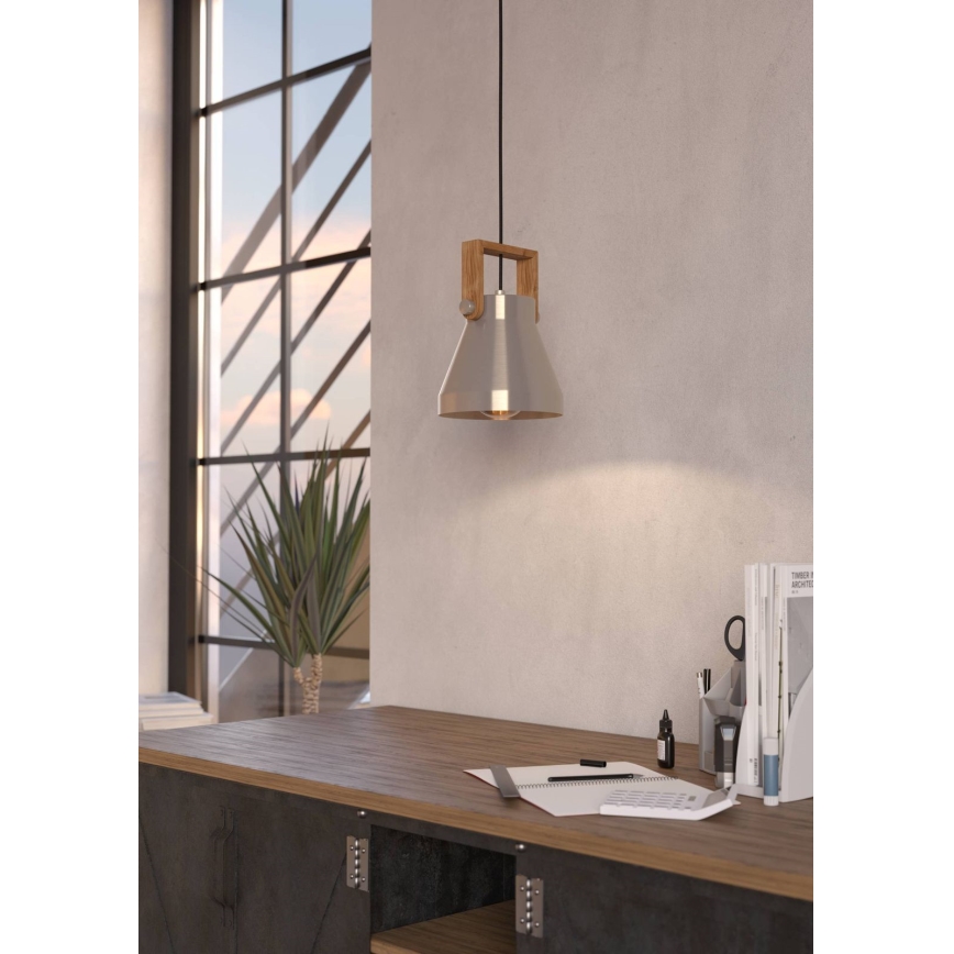 Eglo - Πολύφωτο με συρματόσχοινο 1xE27/40W/230V
