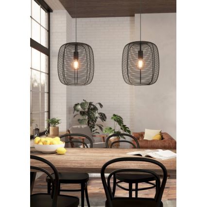 Eglo - Κρεμαστό φωτιστικό οροφής 2xE27/40W/230V