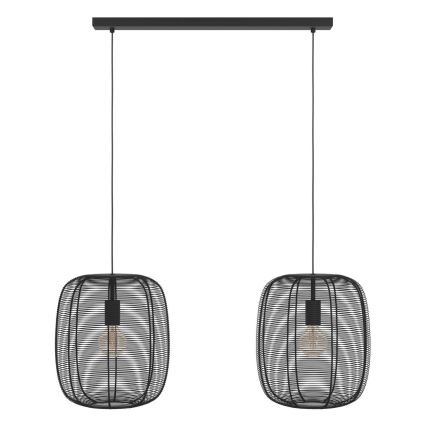 Eglo - Κρεμαστό φωτιστικό οροφής 2xE27/40W/230V