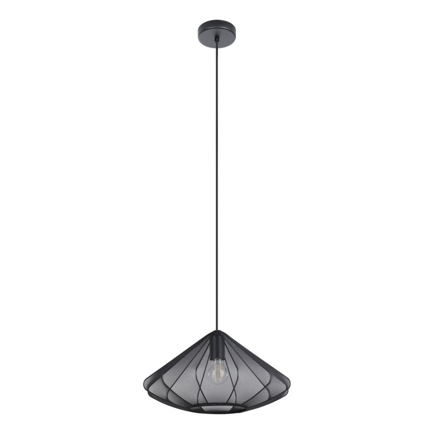 Eglo - Κρεμαστό φωτιστικό οροφής 1xE27/40W/230V διάμετρος 42,5 cm μαύρο