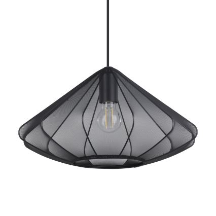Eglo - Κρεμαστό φωτιστικό οροφής 1xE27/40W/230V διάμετρος 42,5 cm μαύρο