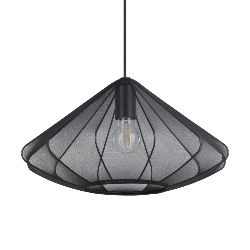 Eglo - Κρεμαστό φωτιστικό οροφής 1xE27/40W/230V διάμετρος 42,5 cm μαύρο