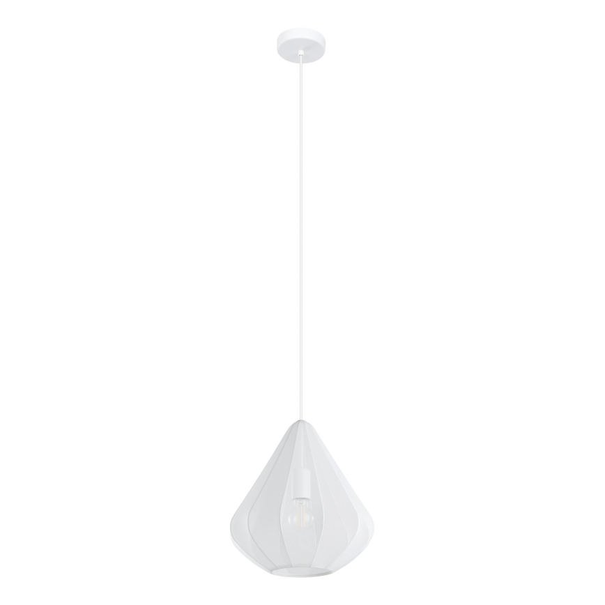 Eglo - Κρεμαστό φωτιστικό οροφής 1xE27/40W/230V διάμετρος 33,5 cm λευκό