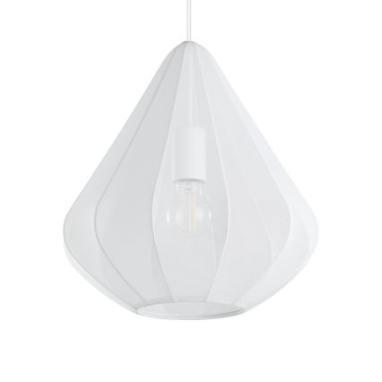 Eglo - Κρεμαστό φωτιστικό οροφής 1xE27/40W/230V διάμετρος 33,5 cm λευκό