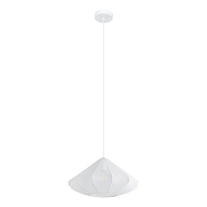 Eglo - Κρεμαστό φωτιστικό οροφής 1xE27/40W/230V διάμετρος 42,5 cm λευκό