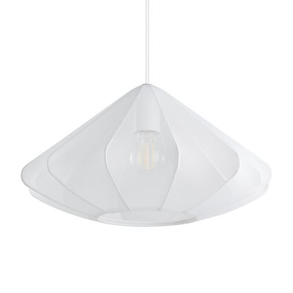 Eglo - Κρεμαστό φωτιστικό οροφής 1xE27/40W/230V διάμετρος 42,5 cm λευκό