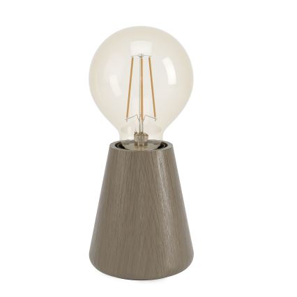 Eglo - Eπιτραπέζιο φωτιστικό 1xE27/40W/230V καφέ
