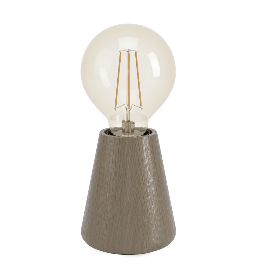 Eglo - Eπιτραπέζιο φωτιστικό 1xE27/40W/230V καφέ