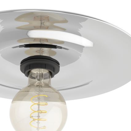 Eglo - Φωτιστικό οροφής 1xE27/40W/230V γκρι