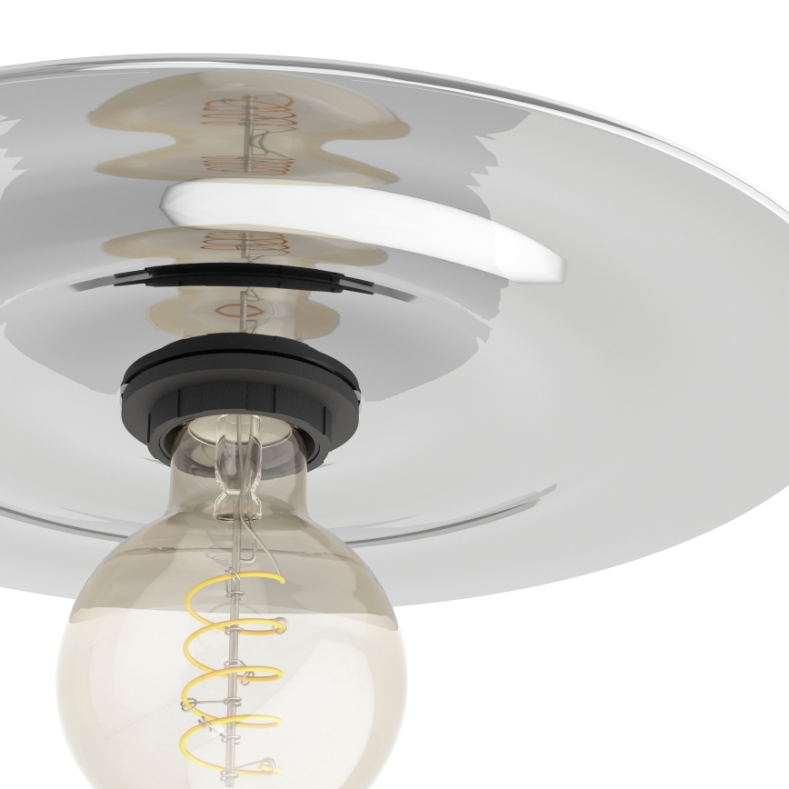 Eglo - Φωτιστικό οροφής 1xE27/40W/230V γκρι