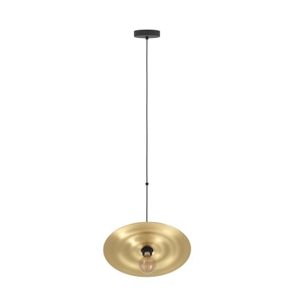 Eglo - Κρεμαστό φωτιστικό οροφής 1xE27/40W/230V χρυσό