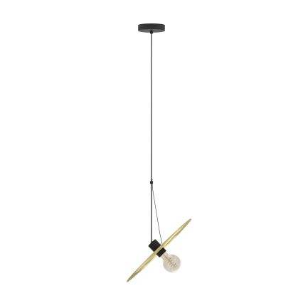 Eglo - Κρεμαστό φωτιστικό οροφής 1xE27/40W/230V χρυσό