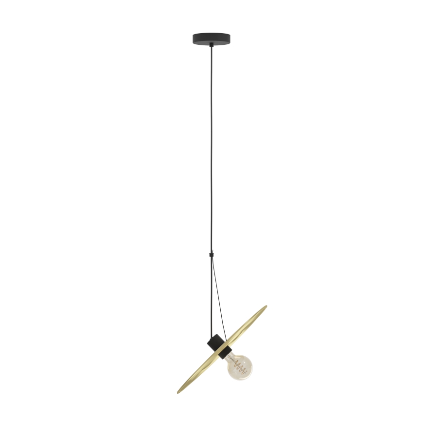 Eglo - Κρεμαστό φωτιστικό οροφής 1xE27/40W/230V χρυσό