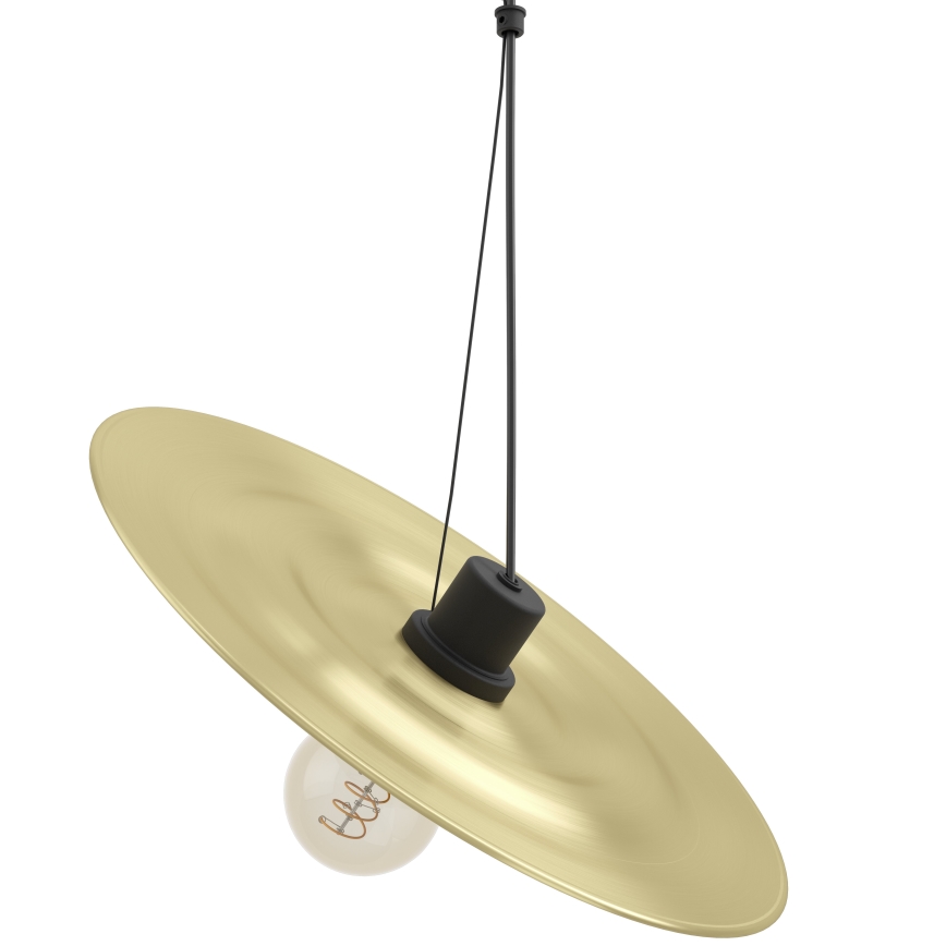 Eglo - Κρεμαστό φωτιστικό οροφής 1xE27/40W/230V χρυσό