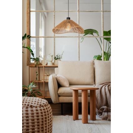 Eglo - Κρεμαστό φωτιστικό οροφής 1xE27/60W/230V καφέ