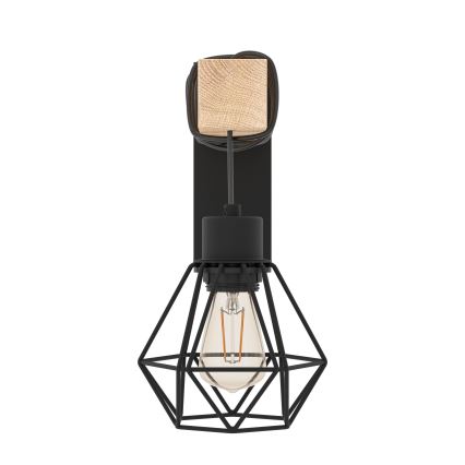 Eglo - Φωτιστικό τοίχου TOWNSHEND 1xE27/60W/230V