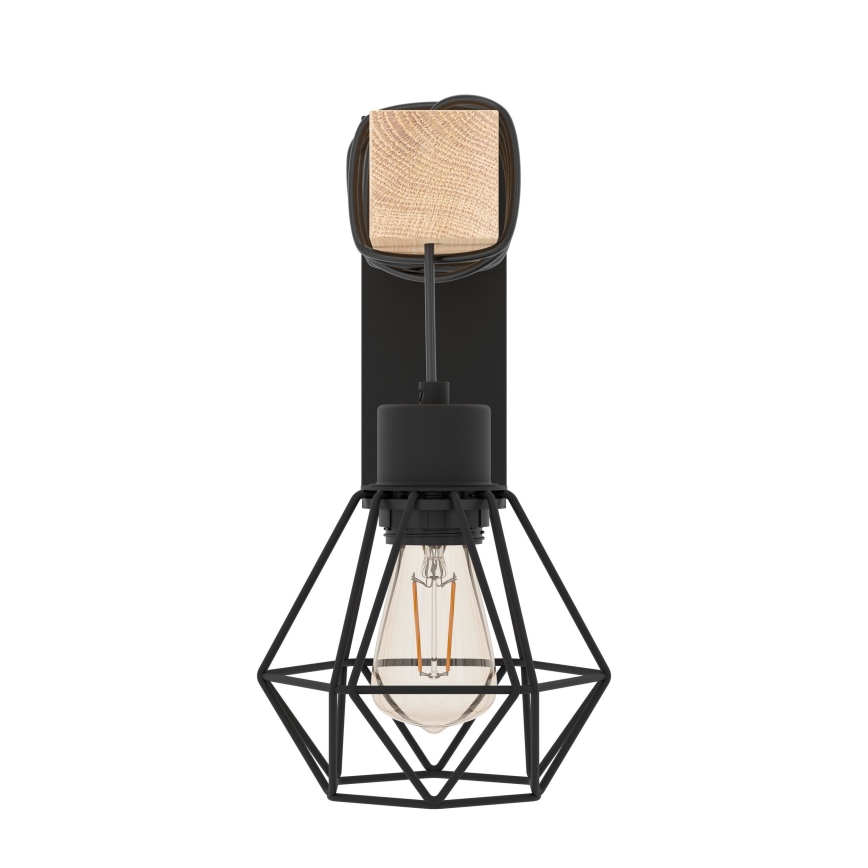 Eglo - Φωτιστικό τοίχου TOWNSHEND 1xE27/60W/230V