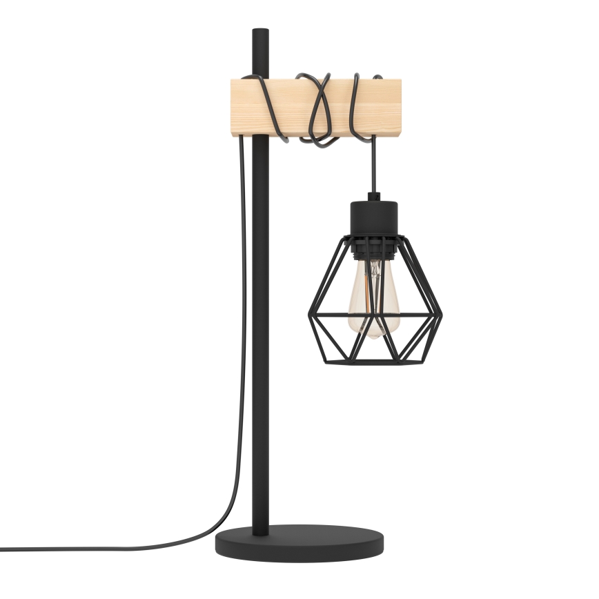 Eglo - Eπιτραπέζια λάμπα TOWNSHEND 1xE27/60W/230V - FSC πιστοποιημένο