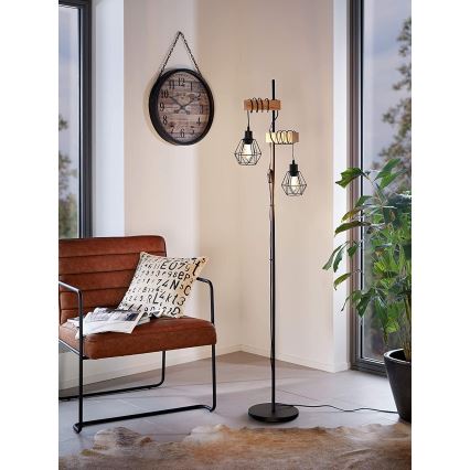 Eglo - επιδαπέδιο φωτιστικό TOWNSHEND 2xE27/60W/230V