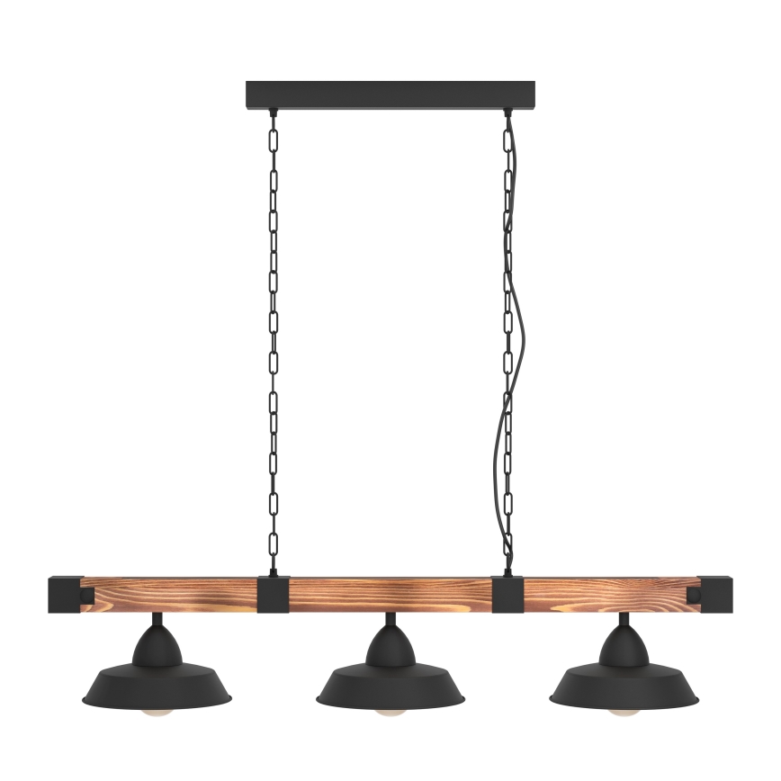 Eglo - Κρεμαστό φωτιστικό οροφής 3xE27/60W/230V