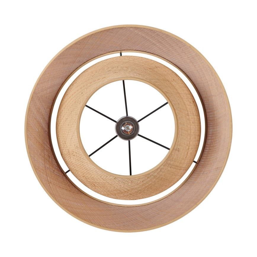 Eglo - Κρεμαστό φωτιστικό με καλώδιο 1xE27/60W/230V ρατάν