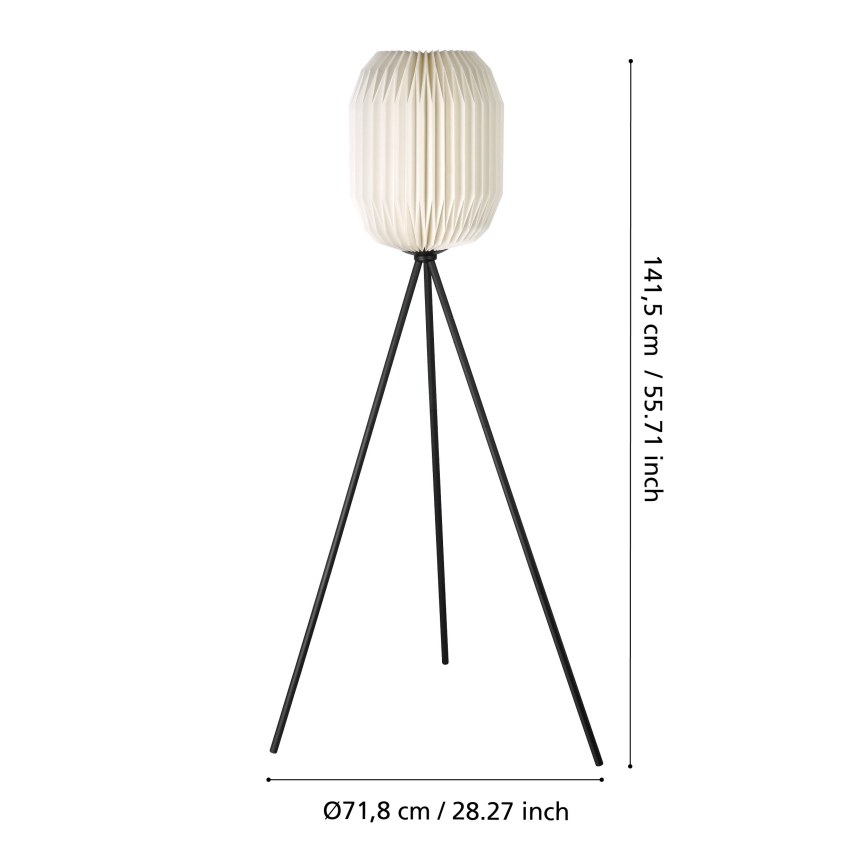 Eglo - Επιδαπέδιο φωτιστικό 1xE27/40W/230V