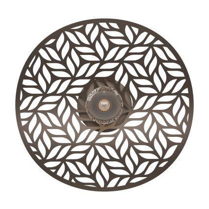 Eglo - Φωτιστικό οροφής 1xE27/60W/230V Ø 40 cm μπρονζέ