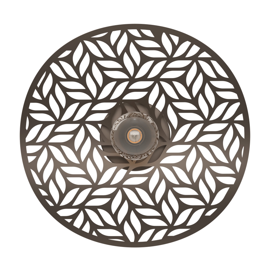 Eglo - Φωτιστικό οροφής 1xE27/60W/230V Ø 40 cm μπρονζέ