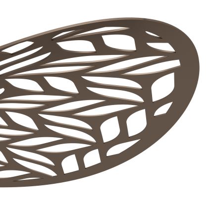 Eglo - Κρεμαστό φωτιστικό με καλώδιο 1xE27/60W/230V Ø 40 cm μπρονζέ