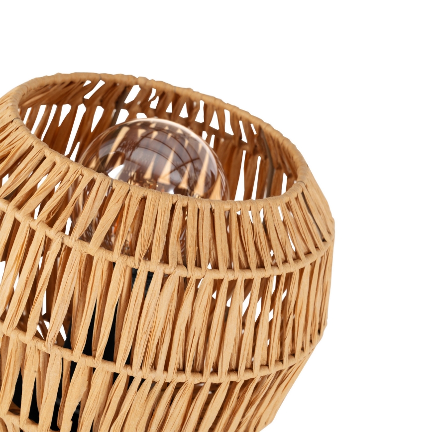 Eglo - Επιτραπέζιο φωτιστικό 1xE27/40W/230V καφέ