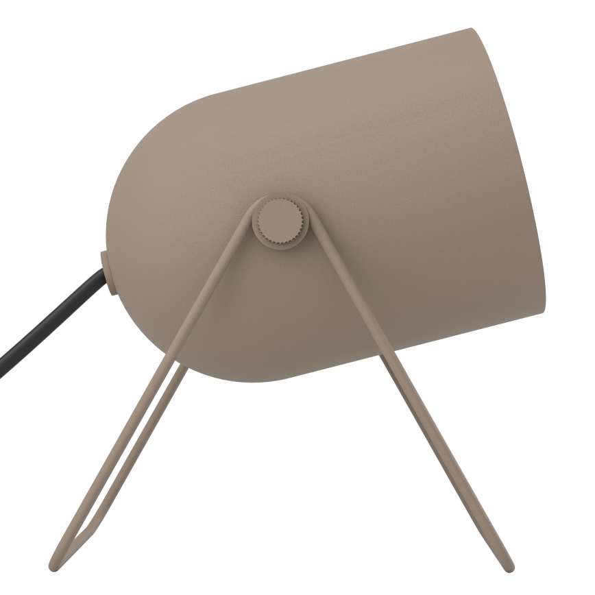 Eglo - Επιτραπέζιο φωτιστικό 1xE14/8W/230V σε μπεζ απόχρωση