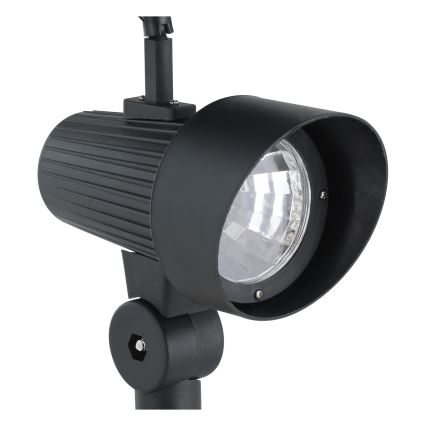 Eglo - Σετ 3 τεμ. LED ηλιακό φωτιστικό με αισθητήρα LED/200 mAh IP44 μαύρο