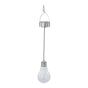 Eglo 48514 - LED Ηλιακό κρεμαστό φως LED/0,06W/1,2V 150mAh IP44 γυαλιστερό χρώμιο