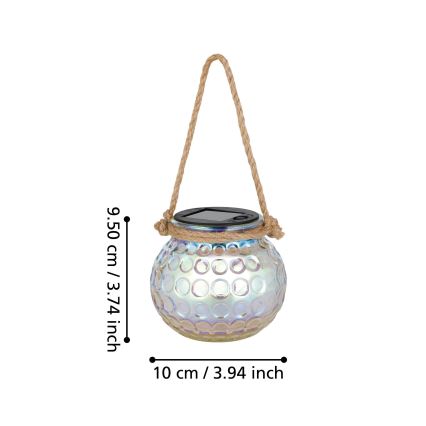 Eglo 48952 - Ηλιακό φωτιστικό LED LED/0,03W/1,2V 3000 mAh