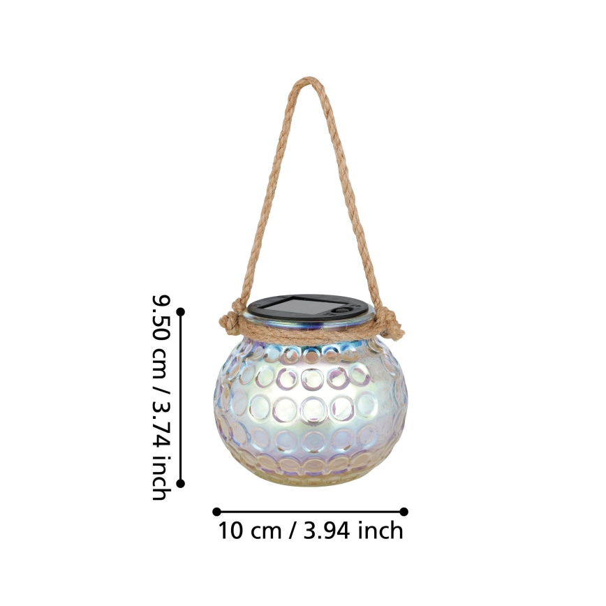 Eglo 48952 - Ηλιακό φωτιστικό LED LED/0,03W/1,2V 3000 mAh
