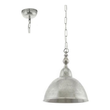 Eglo 49178 - Φωτιστικό οροφής με αλυσίδα EASINGTON 1xE27/60W/230V διάμ. 350 mm