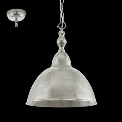 Eglo 49178 - Φωτιστικό οροφής με αλυσίδα EASINGTON 1xE27/60W/230V διάμ. 350 mm