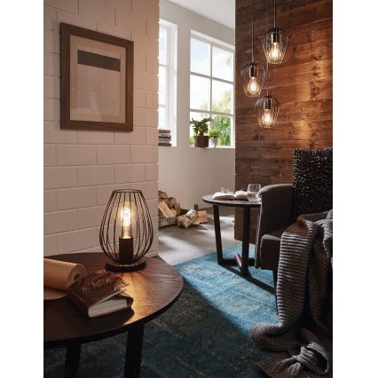 Eglo - Επιτραπέζιο φωτιστικό 1xE27/60W/230V