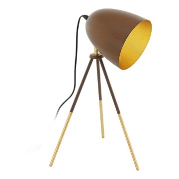 Eglo 49518 - Επιτραπέζια λάμπα CHESTER 1 1xE27/60W/230V