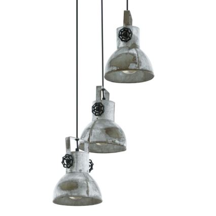 Eglo - Πολύφωτο σε σχοινί 3xE27/40W/230V